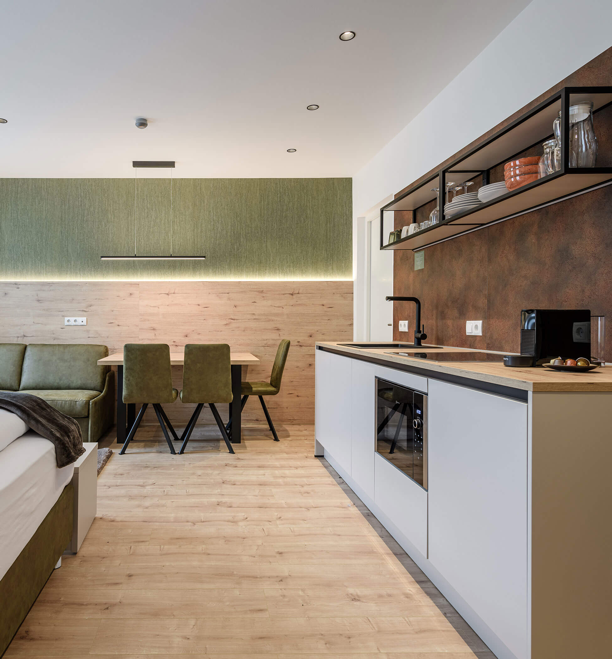 Kitchen in Villa Fauster Apartment Emma - PustraBase